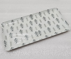 Venta caliente bandeja de servicio de Metal de alta calidad hecha a mano nuevo diseño de árbol de Navidad para cocina vajilla para fiestas de Navidad - Product Image 4