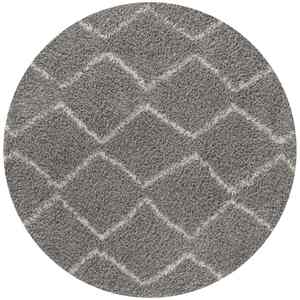 พรมขนยาวสีเทาโมร็อกโก 810 ทนทานและมีสไตล์ - Product Image 3