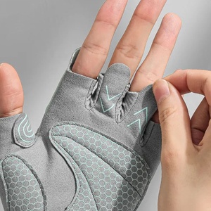 Professional Half-Finger Fitness <b>Gloves</b> for Bodybuilding and <b>Weight</b> Lifting Workouts - Product Image 5