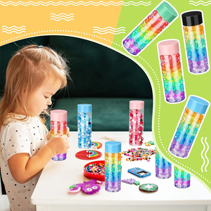 <span class=keywords><strong>Botellas</strong></span> Sensoriales Personalizadas para Niños <span class=keywords><strong>con</strong></span> Serigrafía, Plástico Reciclable para Diversión y Aprendizaje - Product Image 2