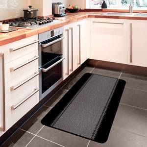 Alfombra negra con bordes lavables Netline Home 116Bl-Polipropileno - Product Image 4