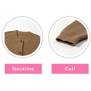 เสื้อสเวตเตอร์คาร์ดิแกนสำหรับผู้หญิงเสื้อกันหนาวคาร์ดิแกนขนาดใหญ่เสื้อสเวตเตอร์คาร์ดิแกนใส่สบาย - Product Image 5