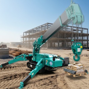 รถเครนตีนตะขาบขนาดเล็กบังคับวิทยุ 1-20 ตัน ดีเซล พลังงานคู่ บูม 3-15 เมตร ยกสูง 16 เมตร พร้อมฟลายจิ๊บ และตัววัดน้ำหนักบรรทุกอย่างปลอดภัย - Product Image 1