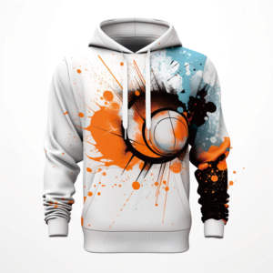 เสื้อฮู้ดดี้แบบสวมหัวสำหรับฤดูหนาว ผลิตตามสั่ง ผ้าโพลีเอสเตอร์ 100% ระบายอากาศได้ดี แห้งเร็ว ปรับแต่งได้ - Product Image 1