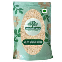 Graine de sésame blanc Sesamum Indicum Til Safed Niger Graine Safed Til Sésame Herbes crues séchées Vente en gros Extrait de plante Produit à base de plantes