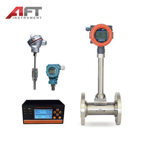 مقياس تدفق دوامة ذكي ثنائي الاتجاه من الفولاذ المقاوم للصدأ مجموعة واسعة من الفئة الصناعية المتقدمة ، عمر طويل - Product Image 4