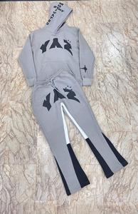 ชุดวอร์มผ้าฟลีซของผู้ชายชุดวอร์มพิมพ์ลายพัฟผ้าคอตตอน100% แท้หรูหราเทคโนโลยีสุดหรู - Product Image 6