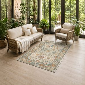 Tapis de salon en chenille antidérapant, imprimé numériquement, motif abstrait moderne, couleur terre cuite dorée, lavable en machine, vente en gros, modèle LXDP-0074 de RUGS DEPOT - Product Image 6