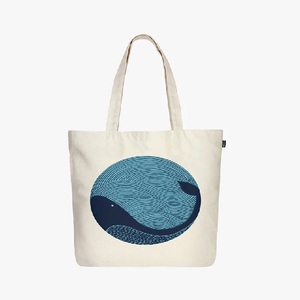 Bird Cartoon Printed <b>Eco</b>-friendly Cheap Wholesale Reusable Non Woven Tote 100% Organic Cotton Gots Certificate Recycled Hand Bag - Product Image 2