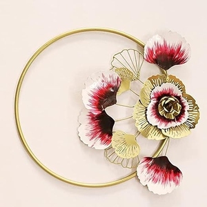 งานศิลปะติดผนังโลหะแบบนามธรรมทันสมัยแผ่นโลหะทำด้วยมือสำหรับตกแต่งบ้านสำนักงานโรงแรมสำหรับจัดงานวันเกิด - Product Image 6