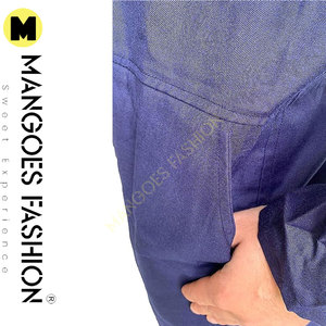 Men's Work <b>Overalls</b> Boilersuit-Durable <b>Waterproof</b> High Quality ESD Smock Suits ANSI Class 1 Cotton-Polyester Silk Fabric - Product Image 4