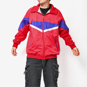 Men's Custom Color Block <b>Nylon</b> Jacket Wholesale Manufacturer's Waterproof Athletic Windbreaker Hood Street Wear for Outdoor Use - Product Image 6