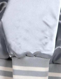 Chaqueta Bomber de Satén Informal para Hombre, Nueva Llegada, Alta Calidad, Chaqueta de Invierno Duradera, Precio al por Mayor, Logotipo Personalizado - Product Image 4