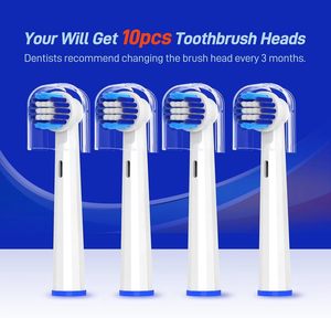 Marketplace Ready Bulk <b>Toothbrush</b> <b>Head</b> Refills Generic for Oral Bs Round Replacement <b>Heads</b> Wholesale OEM Factory - Product Image 2