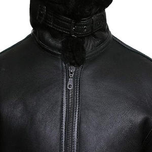 Vente chaude, vestes personnalisées grande taille pour hommes, nouvelle mode, veste en cuir noir pour hommes, vente en gros, vestes de conception les plus vendues - Product Image 5