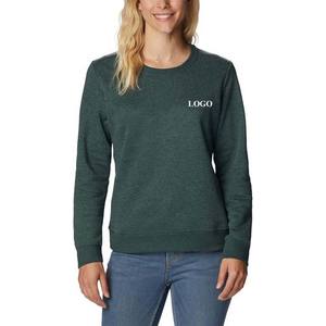 Las mejores tendencias, la mejor calidad, Sudadera de cuello redondo en blanco, ropa de mujer transpirable de gran tamaño de algodón, sudaderas con logotipo personalizado al por mayor - Product Image 1