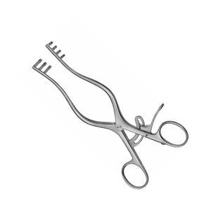 Retractor de auto retención Adson de alta calidad, instrumentos quirúrgicos de retractor cerebeloso Adson de acero alemán - Product Image 1