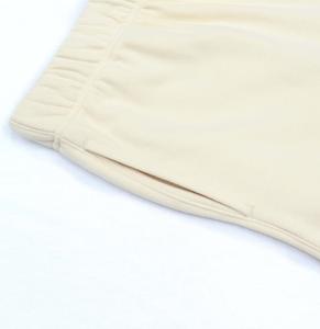 Pantalones cortos de chándal largos personalizados para hombre con cordón pesado, logotipo personalizado, felpa francesa, 100% de algodón, pantalones cortos para correr al por mayor para hombre - Product Image 3