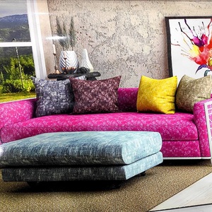 ผ้าโพลีเอสเตอร์ตกแต่งบ้าน100% สำหรับโซฟาเบาะผ้าทอแบบธรรมดาผู้ผลิตในอินเดีย - Product Image 1