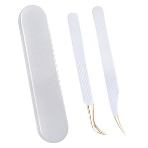 Faux cils applicateur de cils matériel longue durée pince à épiler faux épilateur pince à épiler pour le travail en salon - Product Image 3