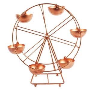 <b>Swing</b> Iron Candle Holder Christmas Home Decoration Candlestick Holders High Quality Handmade Fancy Candle Mold - Product Image 2