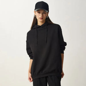 Pantalones de chándal y Sudadera con capucha Conjunto de mujer Chándal de dos piezas Ropa deportiva para mujer Chándal French Terry Hoodie & Jogger Set - Product Image 3