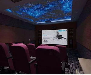 Systèmes de plafond étoile à effet étoile filante pour <span class=keywords><strong>home</strong></span> cinéma, installation de plafond étoile de boîte de nuit avec projection d'écran - Product Image 2