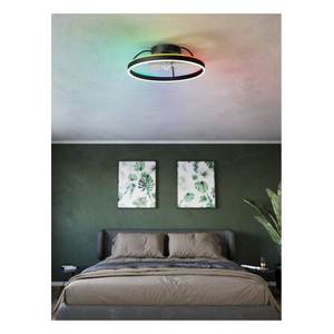 MARINELLA Ventilateur de plafond LED avec lumière Noir et Blanc 35193 20x15,5cm - Product Image 4