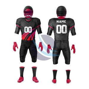 Nouveau design maillot de football américain personnalisé pas cher Sports & Vêtements d'entraînement uniformes de football américain - Product Image 4