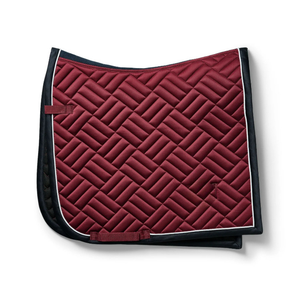 Doublure intérieure douce pour le confort et le soutien des chevaux Tapis de selle matelassé respirant Design de luxe Tapis de selle équestre anglais - Product Image 4