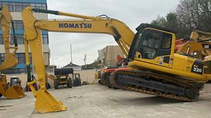 Excavadora Komatsu PC220-8 usada de 22 toneladas con cucharón de excavación de 0.8m³ de capacidad, equipo pesado usado Komatsu PC220-7 PC220-8 PC200 - Product Image 6