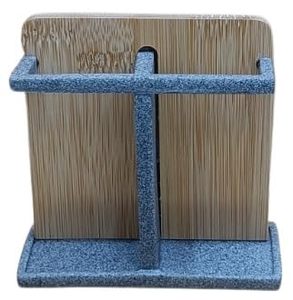 Attentif Articles en résine 4 pièces Ensemble d'accessoires de salle de bain Ensemble de salle de bain Distributeur de savon antirouille Porte-brosse Tumbler Porte-savon - Product Image 2