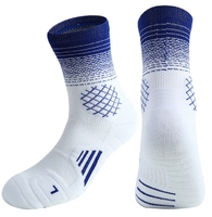 Chaussettes de sport épaisses personnalisées avec logo d'usine, respirantes, douces, confortables, à séchage rapide, antidérapantes, mi-mollet