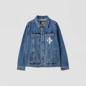 Top New Chándal Color personalizado OEM/ODM Servicio Hombres 100% Algodón Alta calidad Stand Collar Winter Denim by ATLANTIC - Product Image 5