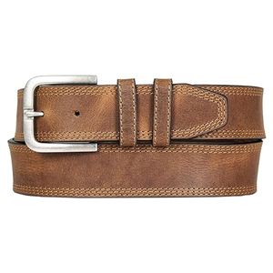 Premium véritable peau de vache décontracté boucle ardillon ceinture pour hommes personnalisé de haute qualité léger respirant en gros 2025 jean ceinture - Product Image 5