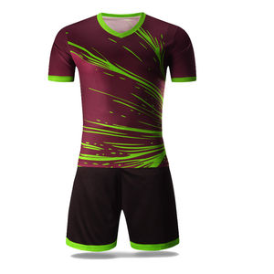 Custom Breathable <b>Waterproof</b> Polyester Men's Soccer Uniform Factory Supply Top Best Selling Designs Quick Dry Lightweight Sets - Product Image 3