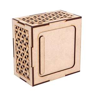 Servilletero de Madera Artesanal, Ecológico y Duradero para Mesa de Comedor, Diseño Moderno y Elegante, para Fiestas, por TIMELESS CRAFT - Product Image 4