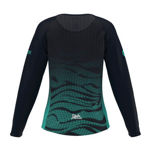 Camiseta técnica de manga larga para trail running para mujer Dune Navy - Product Image 4