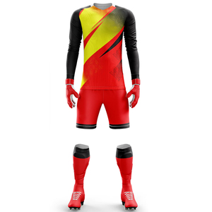 2026 Venta caliente portero uniforme mejor proveedor de ropa deportiva portero uniforme de talla grande hombres uniforme de portero 2026 - Product Image 2