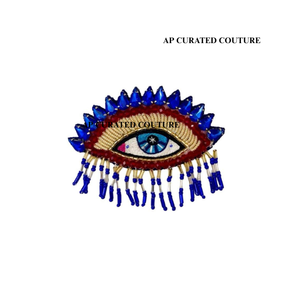 เข็มกลัดรูปนกหลากสีประดับลูกปัดและเลื่อม ปักลายแบบนกแก้ว ใช้ตกแต่งกระเป๋า เสื้อแจ็คเก็ต และชุดเดรส - Product Image 3