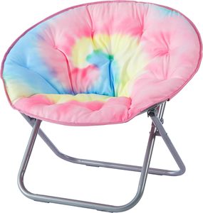 เก้าอี้จานรองสแตนเลสทันสมัยย้อมสีรุ้งสำหรับกลางแจ้งและห้องนั่งเล่นเฟอร์นิเจอร์ในสวน - Product Image 1