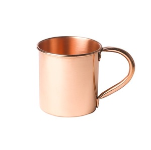 trending sale Handcrafted 100% Pure Copper Jug Drink ware Hammered Finished Moscow Mule Pure <b>beer</b> Copper mug - Product Image 2