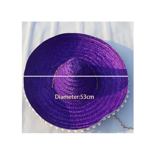 หมวกฟางเม็กซิกันอเนกประสงค์จากเวียดนามหมวกฟางน้ำหนักเบาสำหรับทุกฤดูกาลและทุกกิจกรรม - Product Image 6