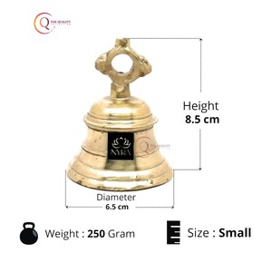Nouvelle Collection cloches suspendues décoratives de Noël cloches en métal fabriquées à la main de superbe qualité pour les fournitures de maison et d'hôtel de jardin - Product Image 3