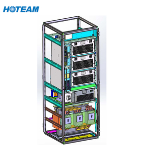 Автоматический регулятор напряжения (АРН) Hoteam HTDVR-0.4/2500кВА, трехфазный, переменного тока, с сенсорным экраном, мощность 800-2500кВА, 230В SVC - Product Image 2