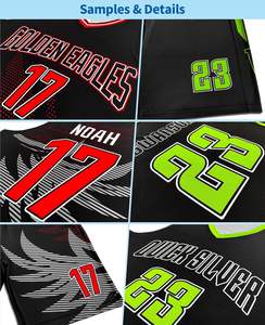 Bajo MOQ Uniformes de baloncesto personalizados Conjunto Ropa deportiva Uniforme de baloncesto transpirable - Product Image 5