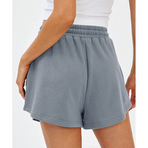 Short de Yoga court extensible pour femmes, dernière conception, couleur marron, personnalisé, à vendre, Short de Fitness pour femmes - Product Image 6