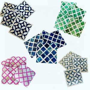 Ensemble de sous-verres incrustés d'os couleur personnalisée meilleur design Sous-verre incrusté d'os au design dernier cri pour sous-verre de tasse à thé de cuisine à domicile - Product Image 4