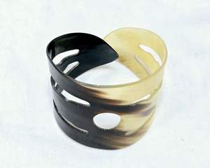 Bracelets et bracelets de mode en corne de buffle naturelle POPULAIRE fabriqués à partir de véritables cornes de buffle - Product Image 5