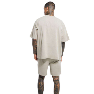 Camiseta de Cuello Redondo para Hombre, Talla Grande, Corte Regular, 100% Algodón Jersey, Logotipo Personalizado, Alta Calidad, Venta al Por Mayor - Product Image 2